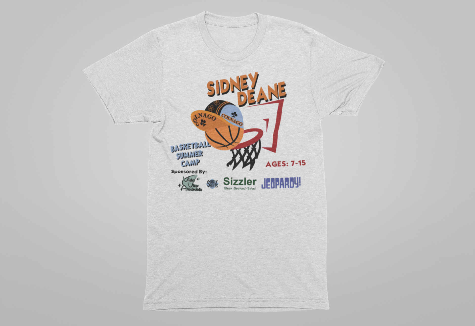 Sidney Deane Basket Ball Camp Tee