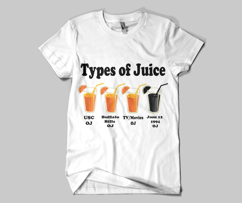 Types of Juice Tee
